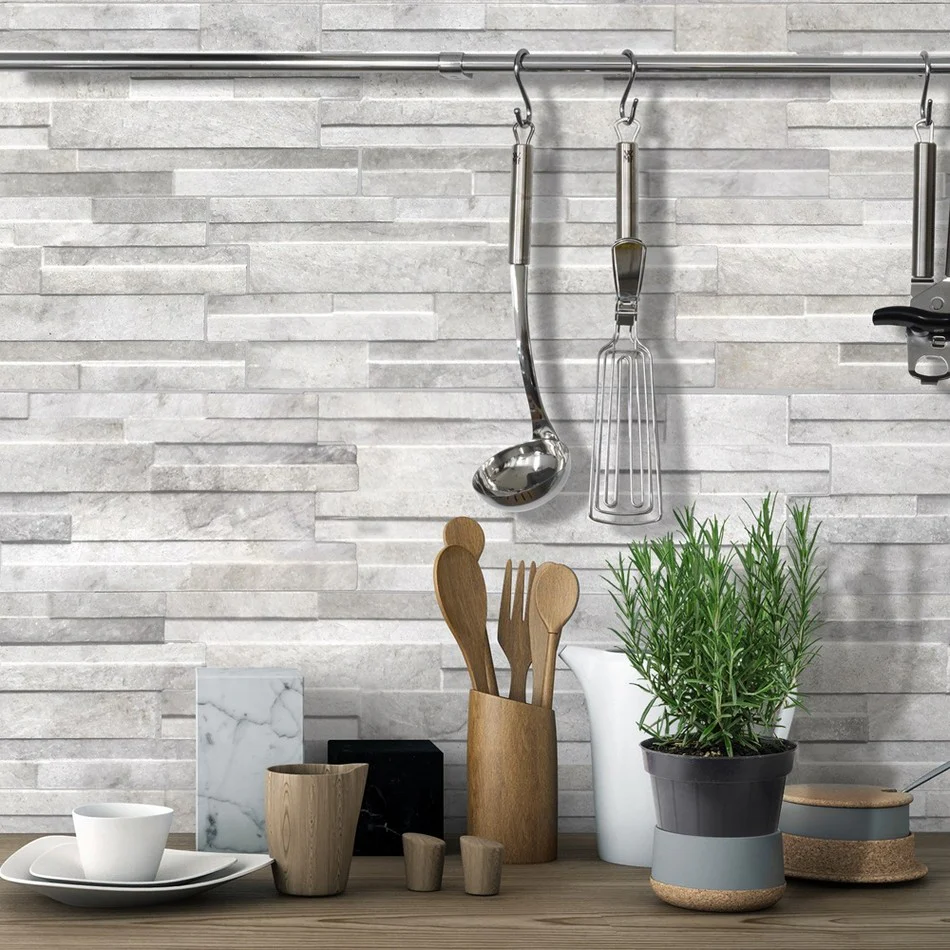 Quarzo Grey - Rivestimento Effetto Pietra a Incastro