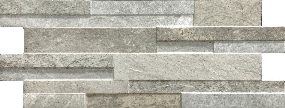 Quarzo Grey - Rivestimento Effetto Pietra a Incastro - Image 2