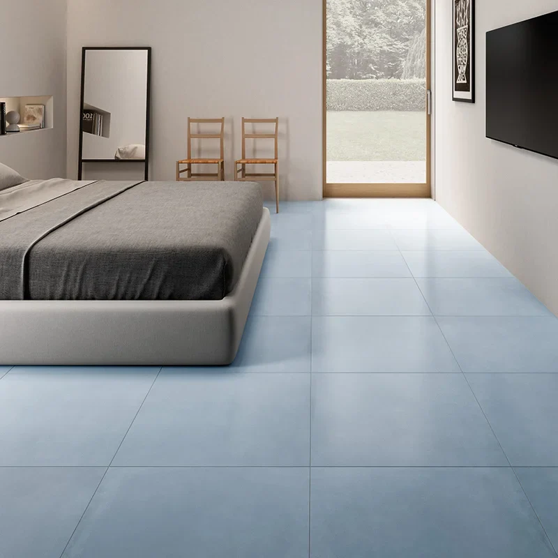 R-Evolution Azure - Gres Effetto Cemento 60x60 Rettificato