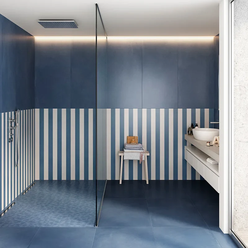 R-Evolution Blue - Gres Effetto Cemento 60x120 Rettificato