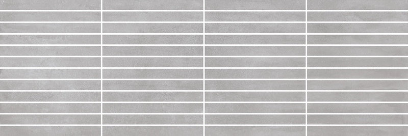 Race Grid Grey - Rivestimento Effetto Mosaico Rigato 20x60 - Image 2