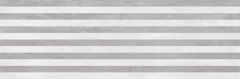 Race Lane Grey - Rivestimento Effetto Rigato Bicolore 20x60 - Image 2