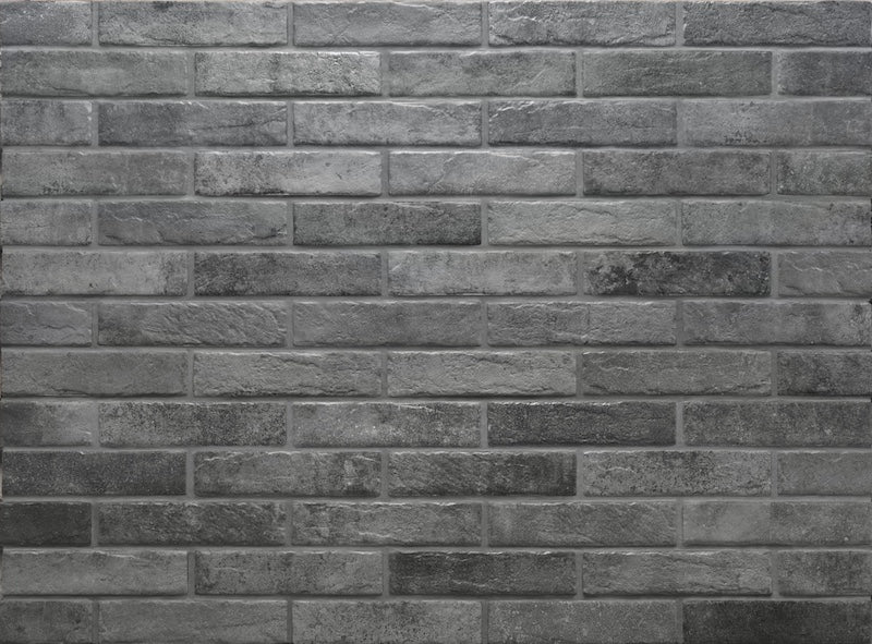 Recovery Stone Grey - Gres Effetto Mattone Faccia a Vista 6x25 - Image 3