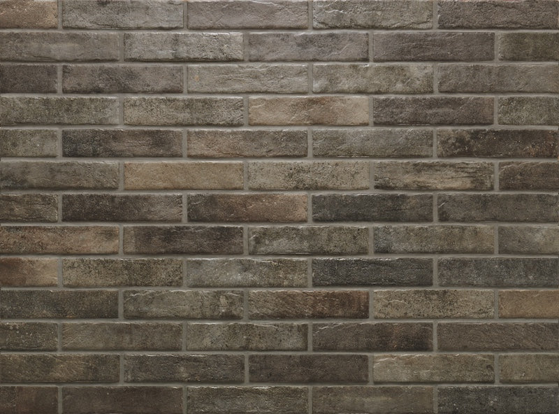 Recovery Stone Old Brown - Gres Effetto Mattone Faccia a Vista 6x25