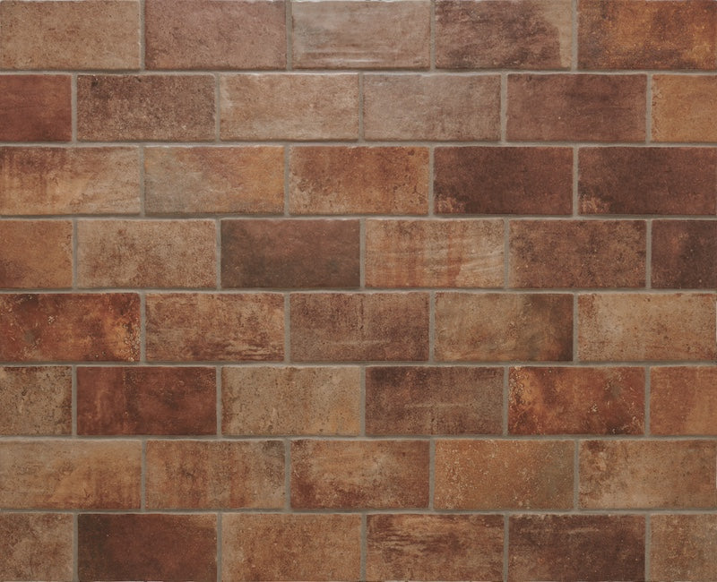Recovery Stone Old Red - Gres Porcellanato Effetto Cotto 13x25 - Image 3