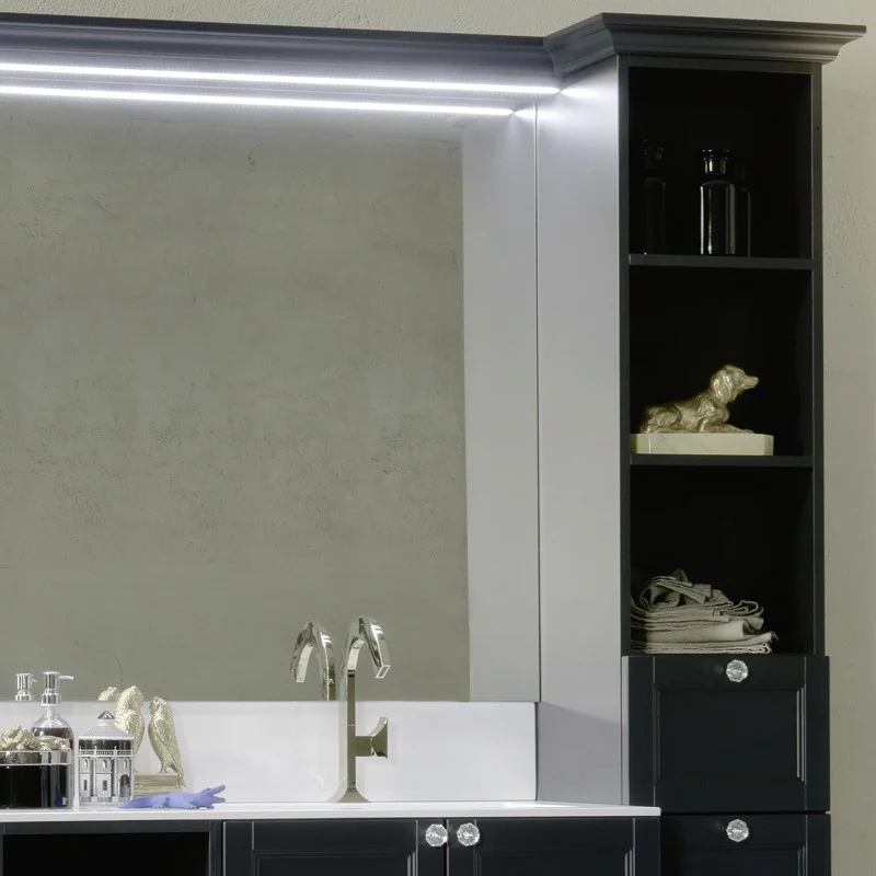 Ricordi - Composizione Mobile Bagno A Terra con Doppio Lavabo - Image 3
