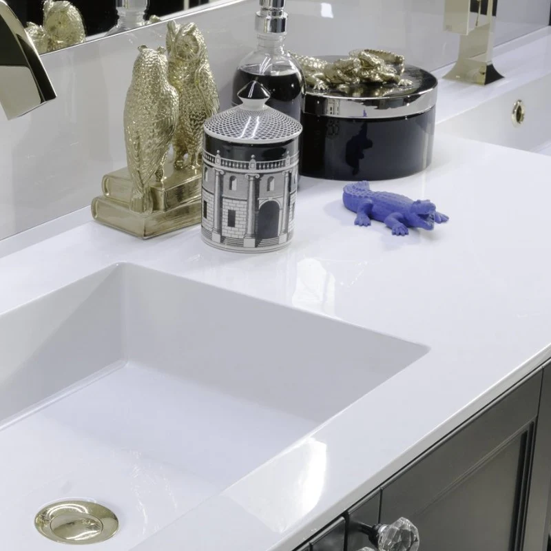 Ricordi - Composizione Mobile Bagno A Terra con Doppio Lavabo - Image 4
