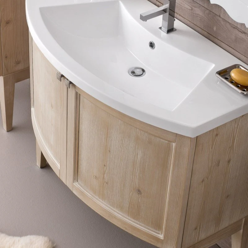 Ricordi - Composizione Mobile Bagno Classico dalle Linee Curve - Image 8