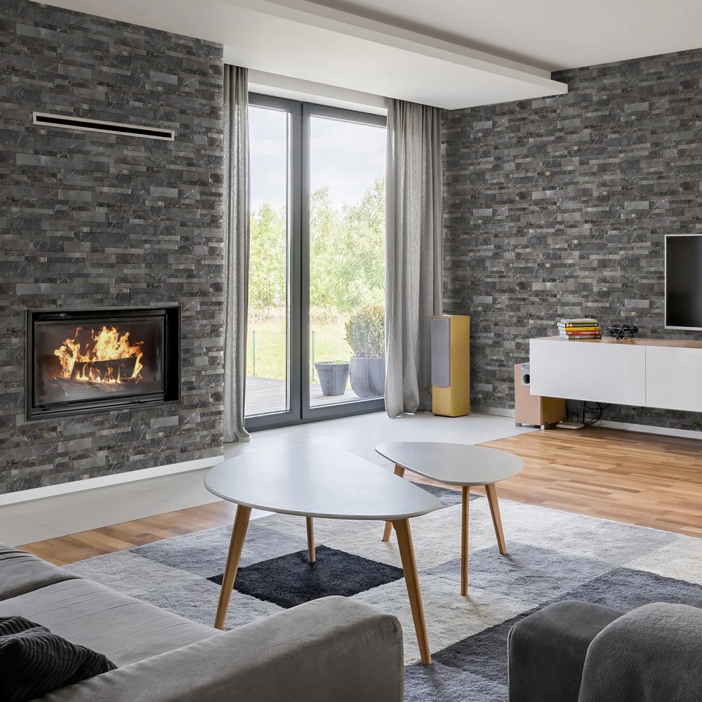 Royal Brown - Rivestimento Muretto Effetto Marmo