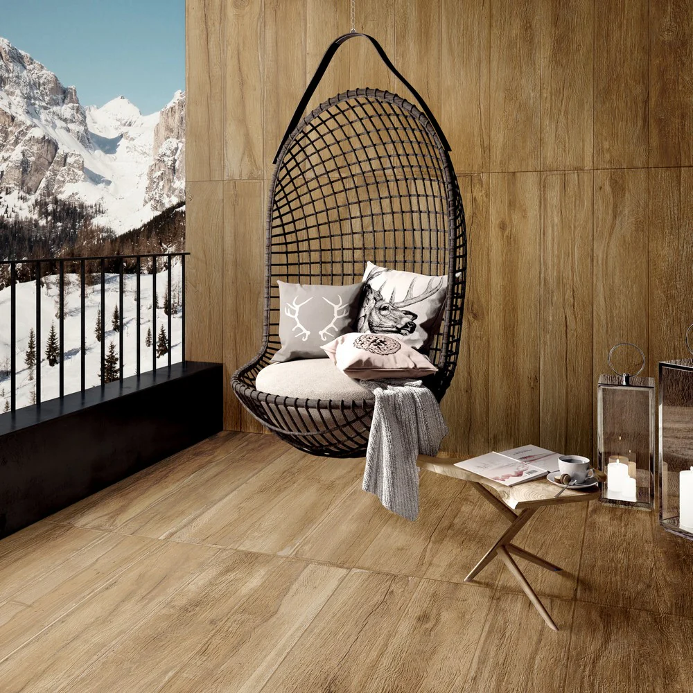 Savage Caramel R11 - Effetto Legno 20x120 Antiscivolo Rettificato