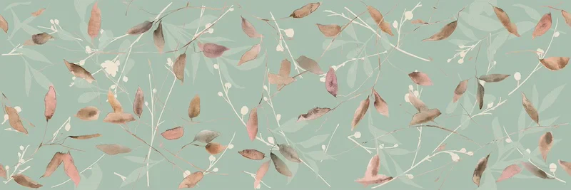 Select Foliage Salvia - Rivestimento Decorato Floreale 33x100 - Image 3