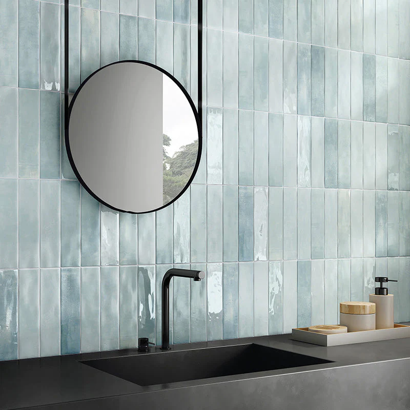 Soft Sky Glossy - Gres Porcellanato Effetto Mattoncino Lucido 7.5x30