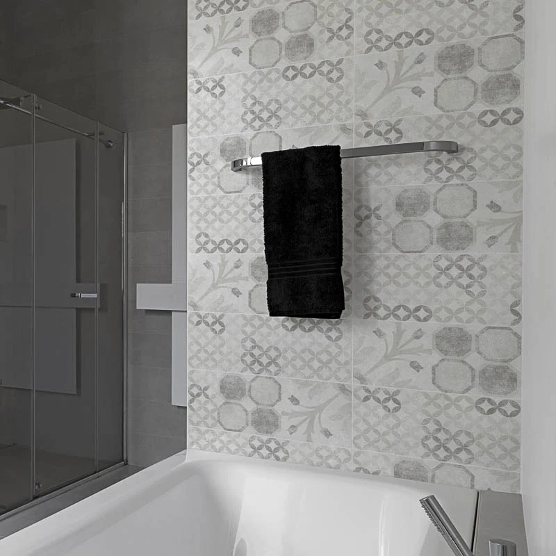 Soho Epoch Ice - Rivestimento Con Decoro Geometrico 20x50