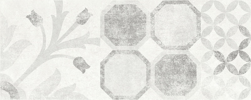 Soho Epoch Ice - Rivestimento Con Decoro Geometrico 20x50 - Image 2