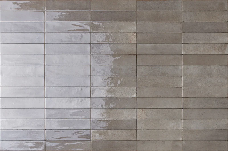 Soho Taupe - Gres Effetto Mattoncino Lucido 6x25