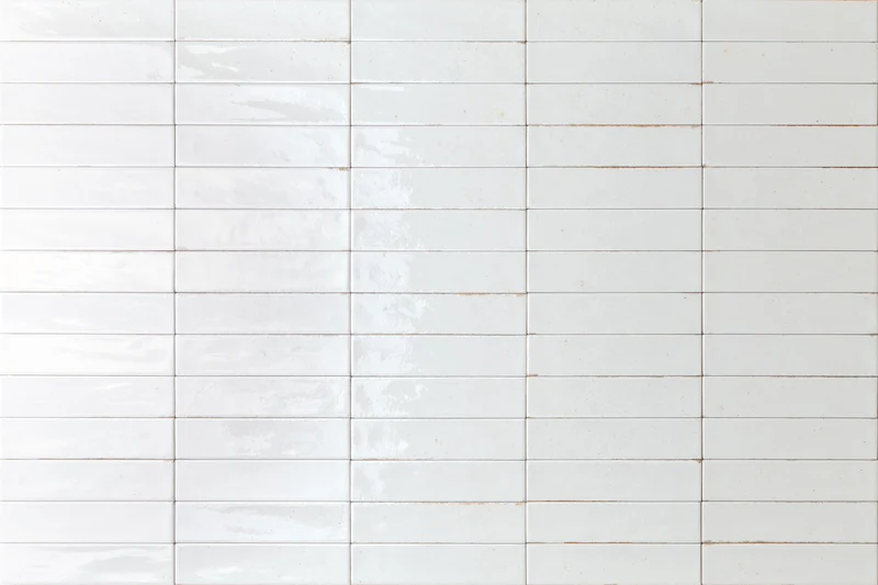 Soho White - Gres Effetto Mattoncino Lucido 6x25