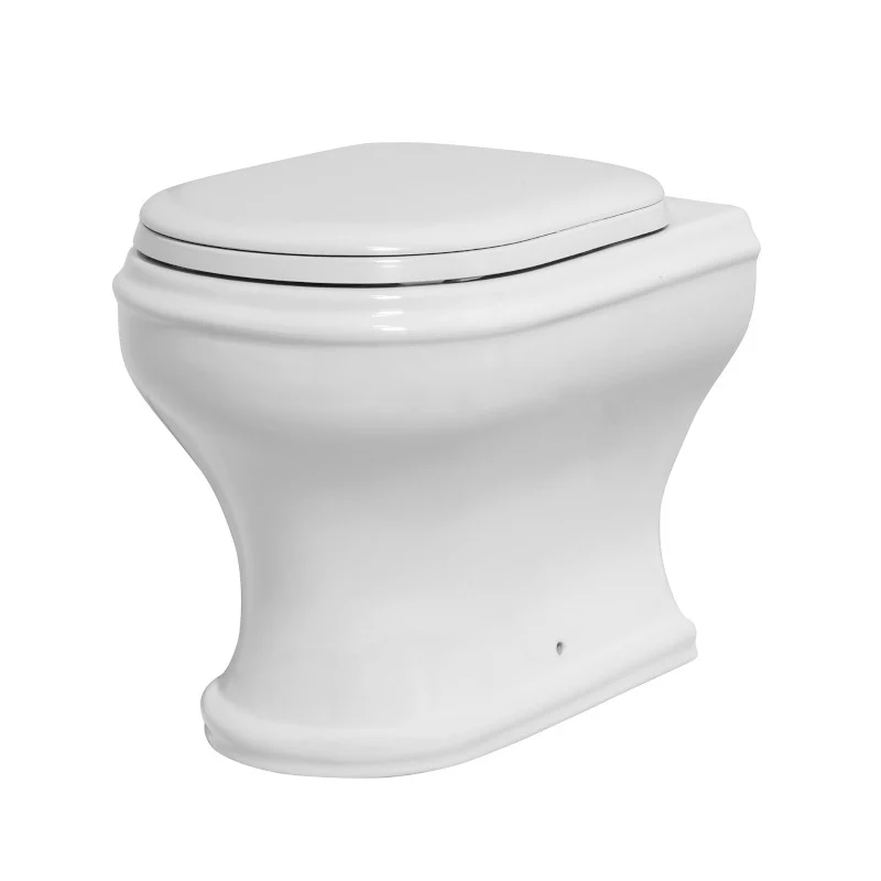 Stile - Vaso a terra filomuro in stile classico con sistema Watersaving