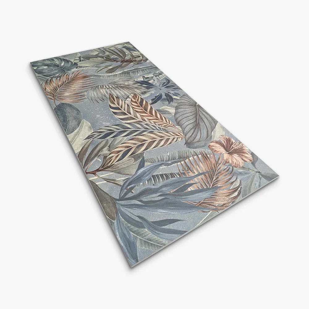 Stock Piastrelle Decorate Jungle Avio - Gres Porcellanato Opaco 60x120 SCONTATO - Image 2