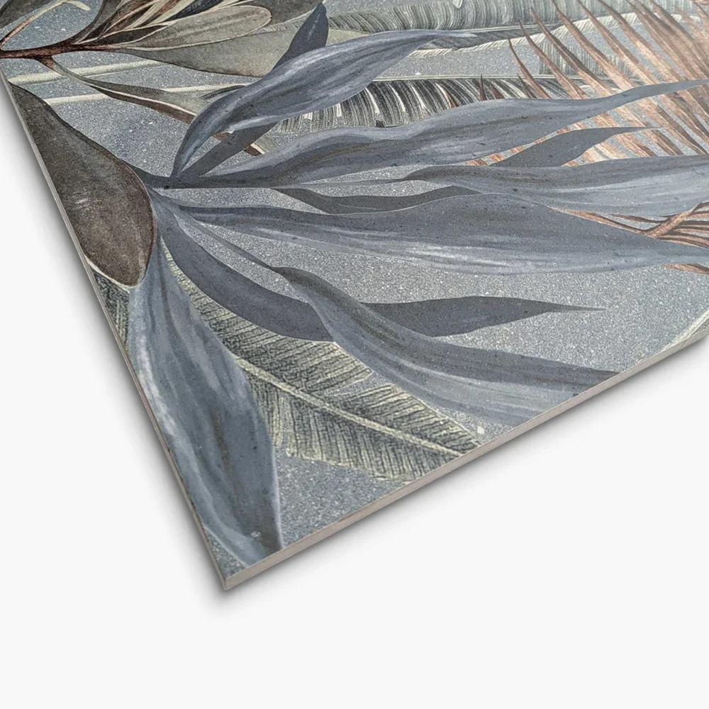 Stock Piastrelle Decorate Jungle Avio - Gres Porcellanato Opaco 60x120 SCONTATO - Image 3