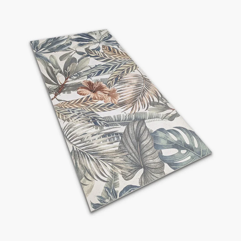 Stock Piastrelle Decorate Jungle White - Gres Porcellanato Opaco 60x120 SCONTATO - Image 2