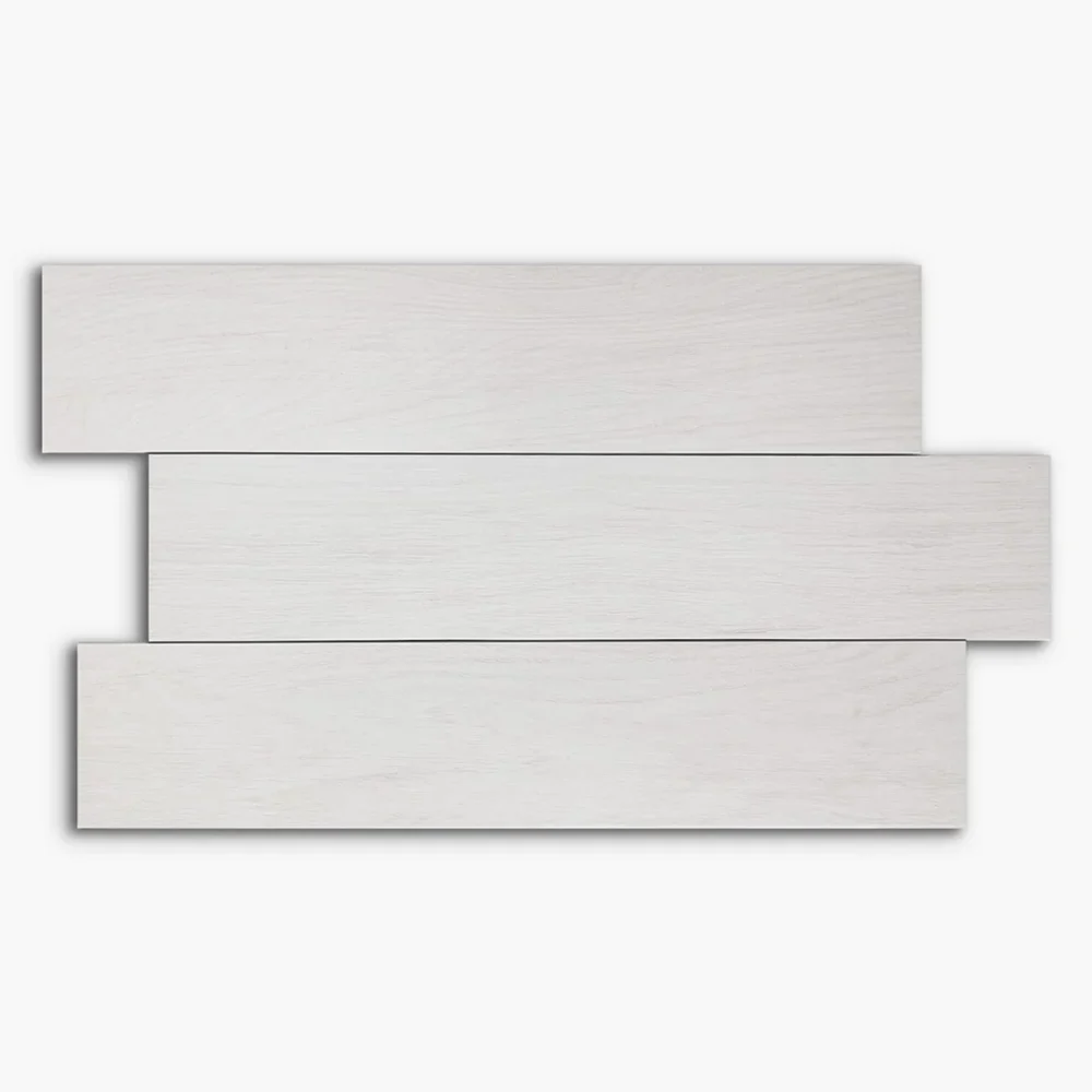 Stock Piastrelle Effetto Legno Bianco - Gres Porcellanato 20x90 SCONTATO - Image 4