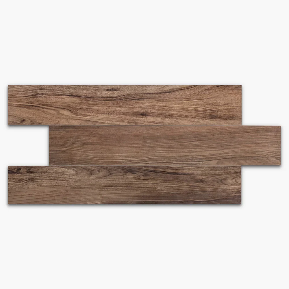 Stock Piastrelle Effetto Legno Brown - Gres Porcellanato Opaco 20x120 SCONTATO - Image 3
