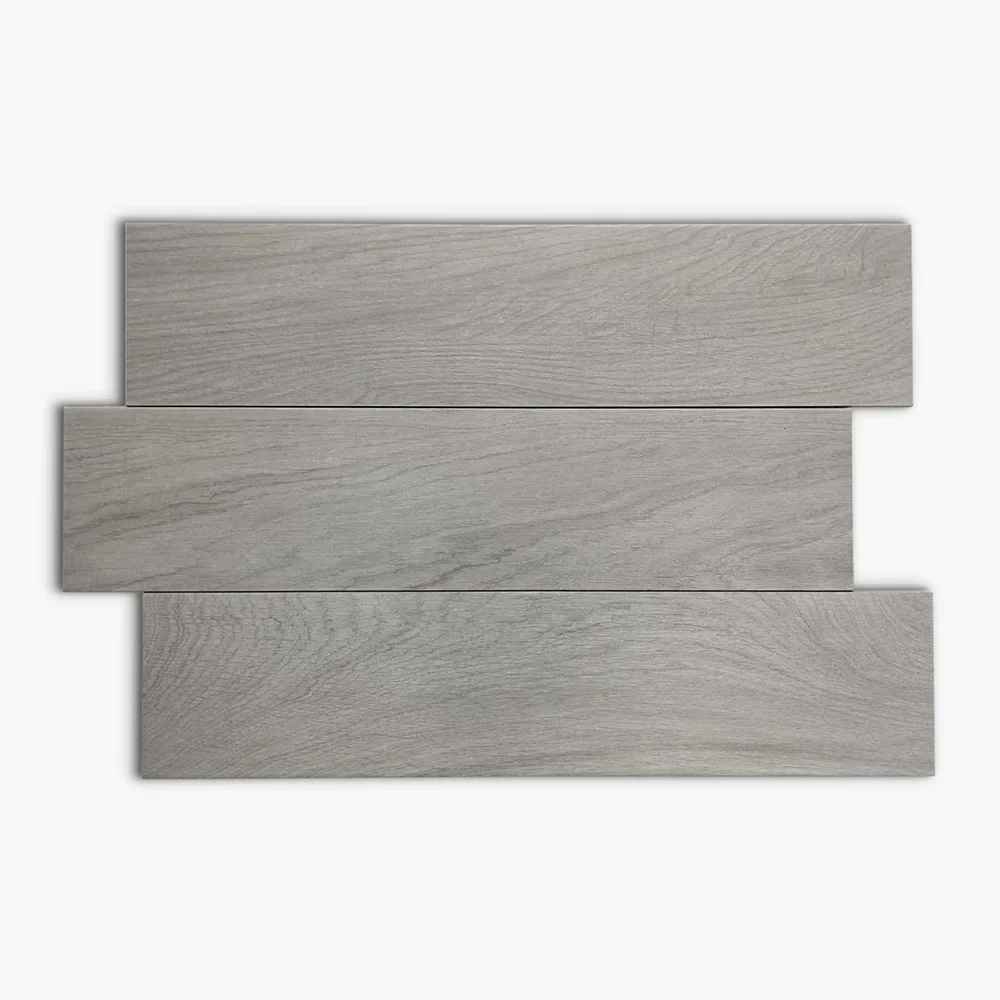 Stock Piastrelle Effetto Legno Grigio - Gres Porcellanato 20x90 SCONTATO - Image 3