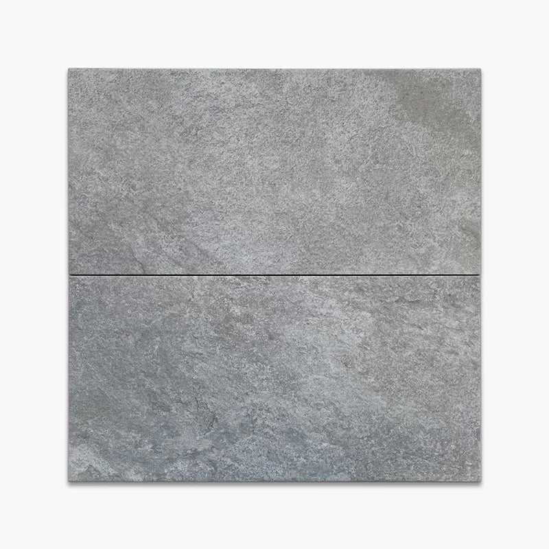 Stock Piastrelle Effetto Pietra Grigio per Esterno - Gres Porcellanato Antiscivolo R11 30x60 SCONTATO - Image 3
