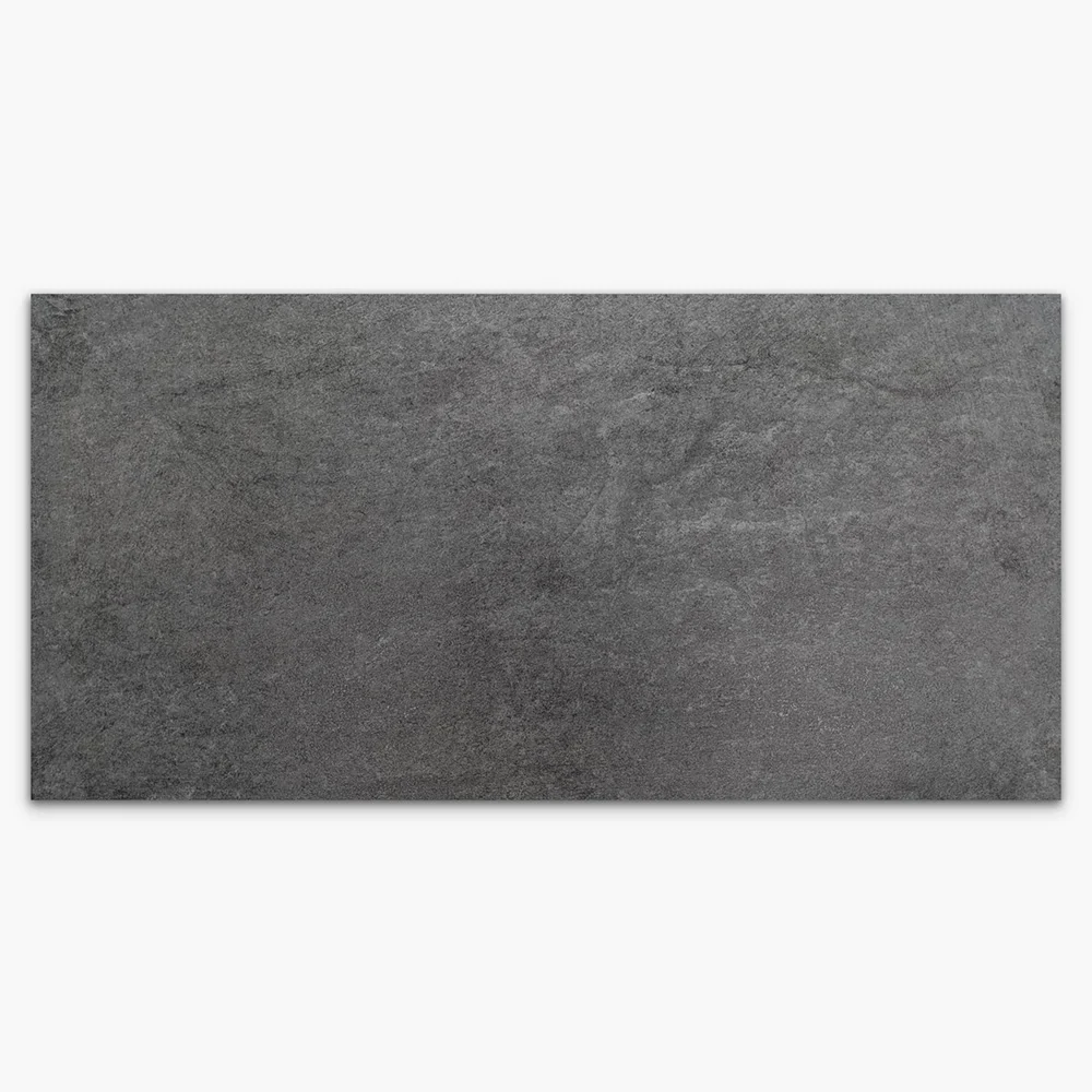 Stock Piastrelle Effetto Pietra Nera - Gres Porcellanato Opaco 60x120 SCONTATO