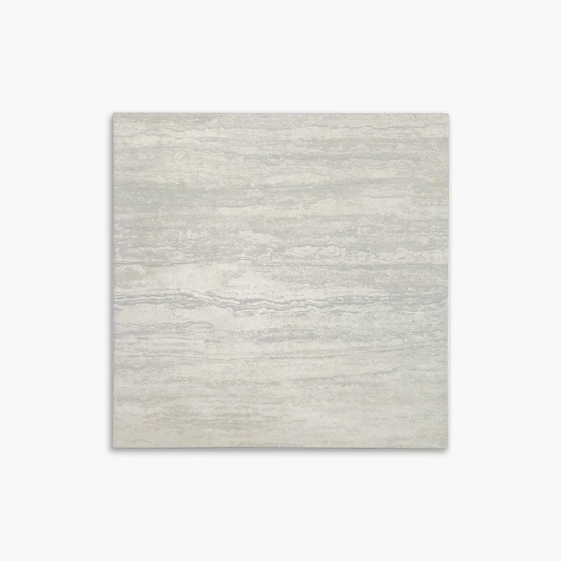 Stock Piastrelle Effetto Travertino Grigio - Gres Porcellanato Opaco 33x33 SCONTATO