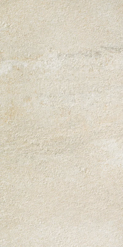 Stonequartz Bianco Antiscivolo R11 - Gres Effetto Pietra per Esterni 60x120