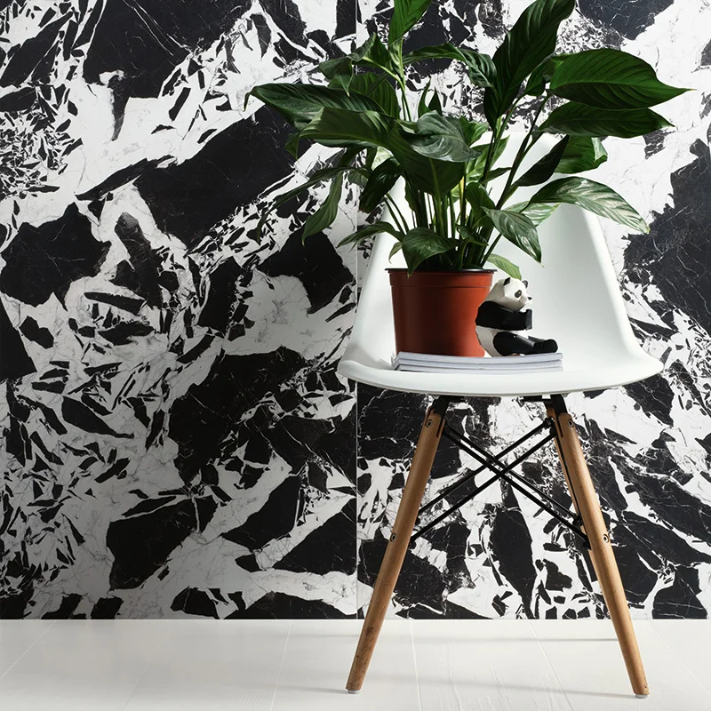 Supreme - Gres Effetto Marmo Bianco e Nero Opaco 60x120 - Image 16