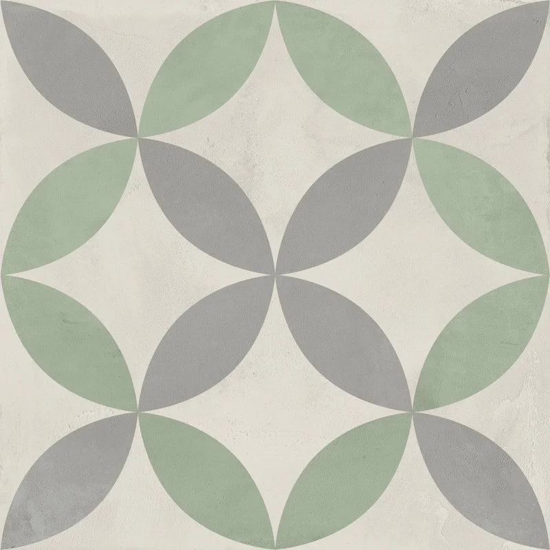 Terra.Art Mix Sabbia Menta - Gres Effetto Cementine 20x20 - Image 2