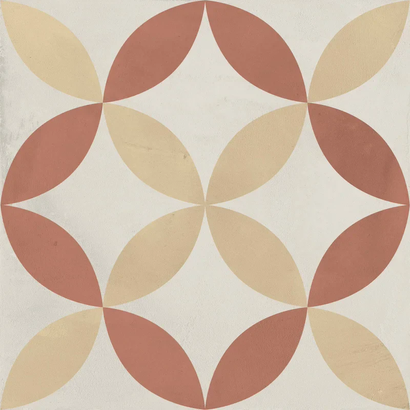 Terra.Art Astro Tramonto Crema - Gres Effetto Cementine 20x20 - Image 2