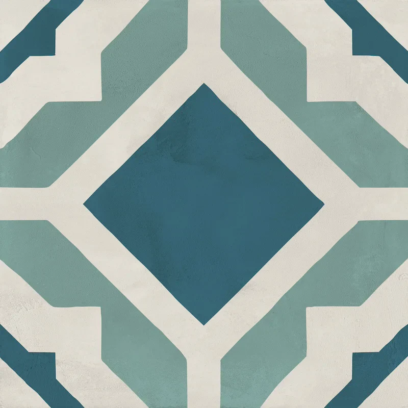 Terra.Art Mix Oceano Cielo - Gres Effetto Cementine 20x20 - Image 6