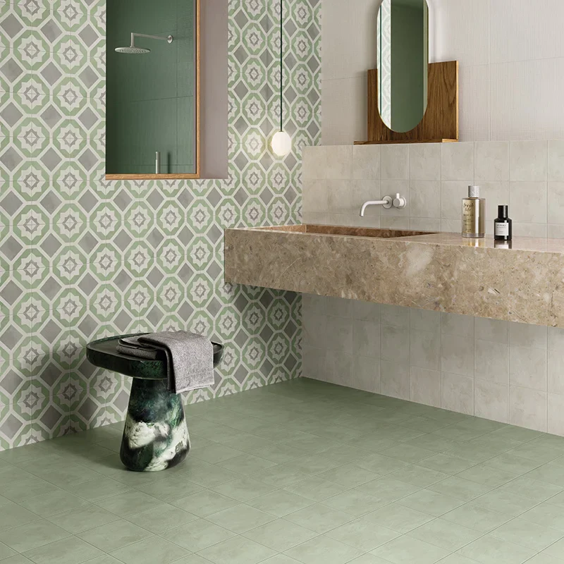 Terra.Art Menta - Gres Effetto Cemento 20x20