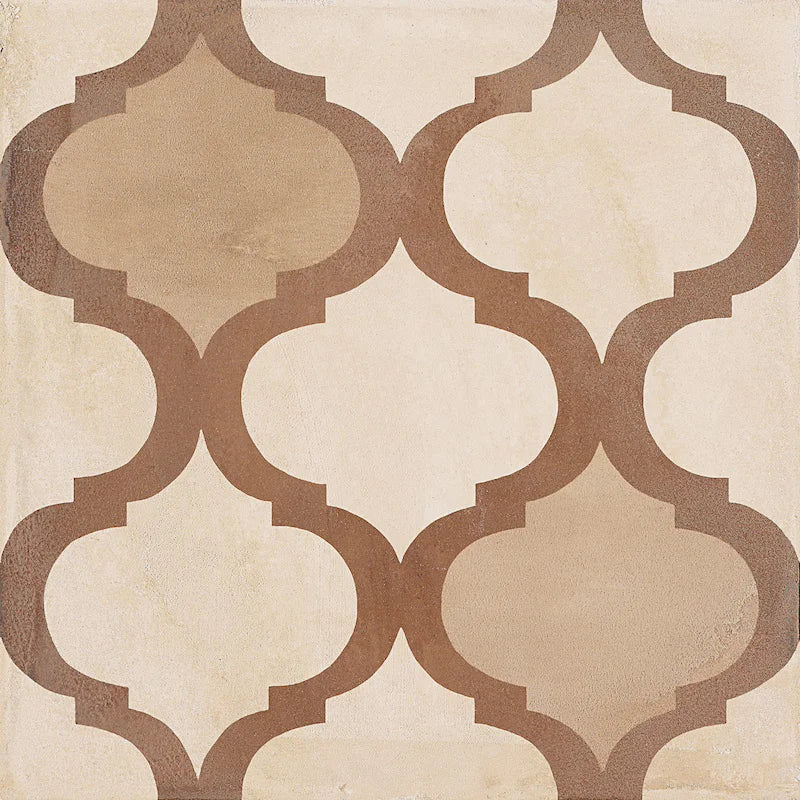 Terra Coloniale Caldo - Gres Effetto Cementine 20x20