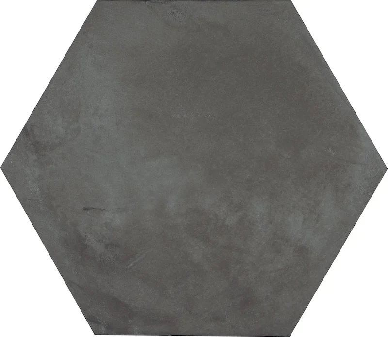 Terra Nero Esagona - Gres Effetto Cotto Esagonale 25x21 - Image 2