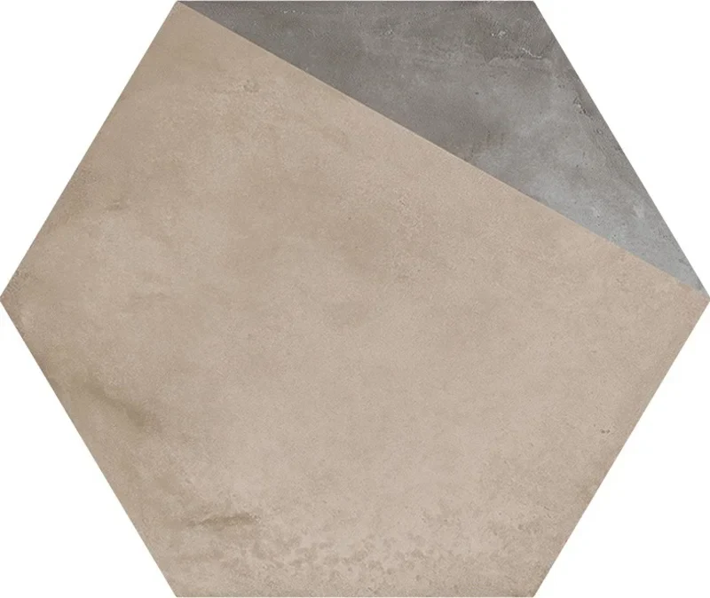 Terra Mix Decori Freddi Esagona - Gres Effetto Cementine Esagonale 25x21 - Image 12