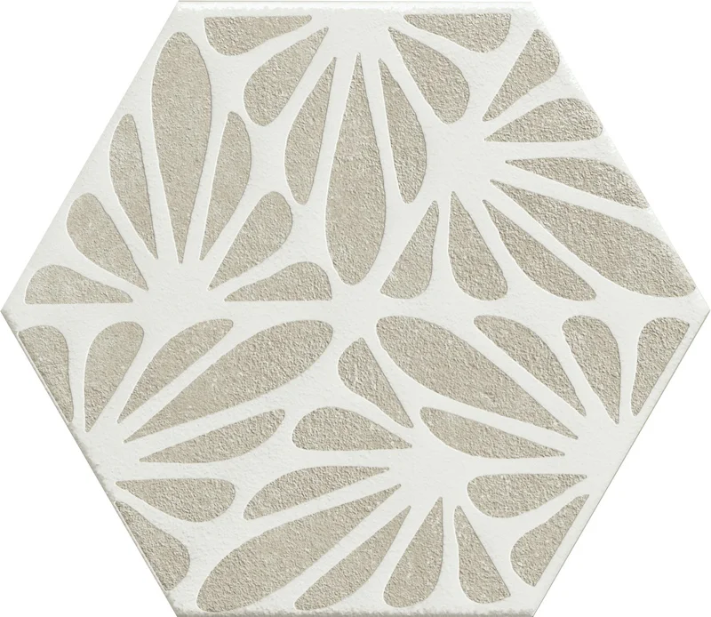 Terracreta Cesello Argilla Esagona - Gres Effetto Cementina 25x21 - Image 2