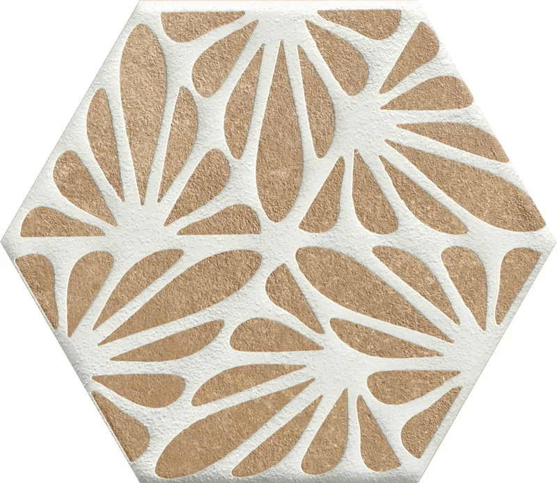 Terracreta Cesello Chamotte Esagona - Gres Effetto Cementina 25x21 - Image 2
