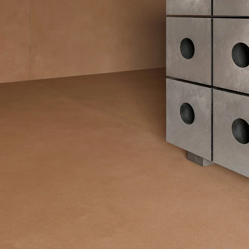 Terrae Caramel - Gres Effetto Cemento 120x120 Rettificato - Image 3
