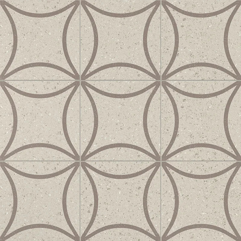 Terrasale Astro Gemma - Gres Effetto Decoro Geometrico 20x20 - Image 2