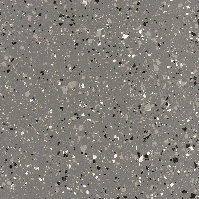 Terrazzotech Antracite - Gres Effetto Marmetta Levigato 60x60 Rettificato