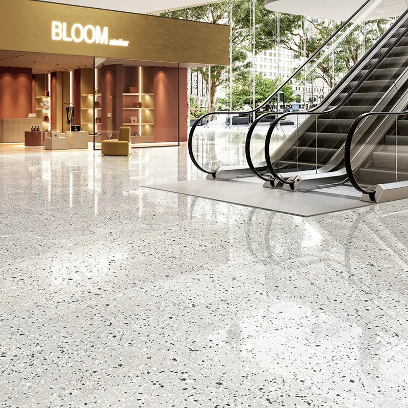 Terrazzotech Argento - Gres Effetto Marmetta Levigato 60x60 Rettificato