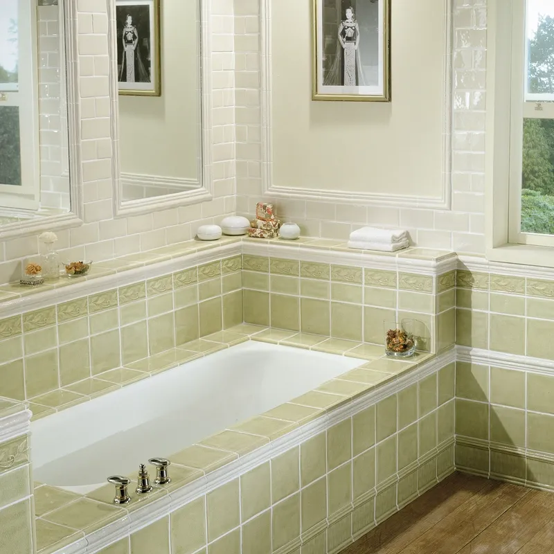 The Traditional Style Hay – Rivestimento in Ceramica Craquelé Lucido 15x15