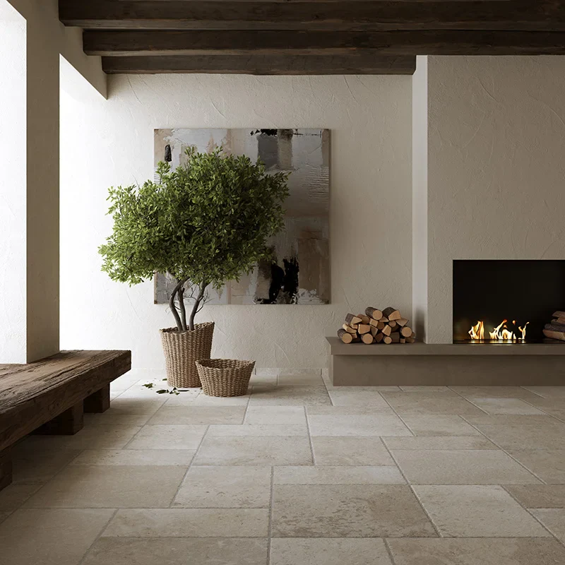 Trani Sabbia - Gres Effetto Pietra Irregolare 60x60