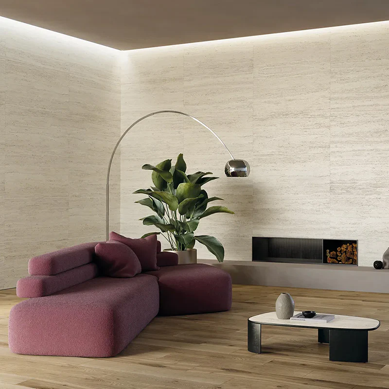 Trevi Ivory - Gres porcellanato effetto travertino 60x120 rettificato