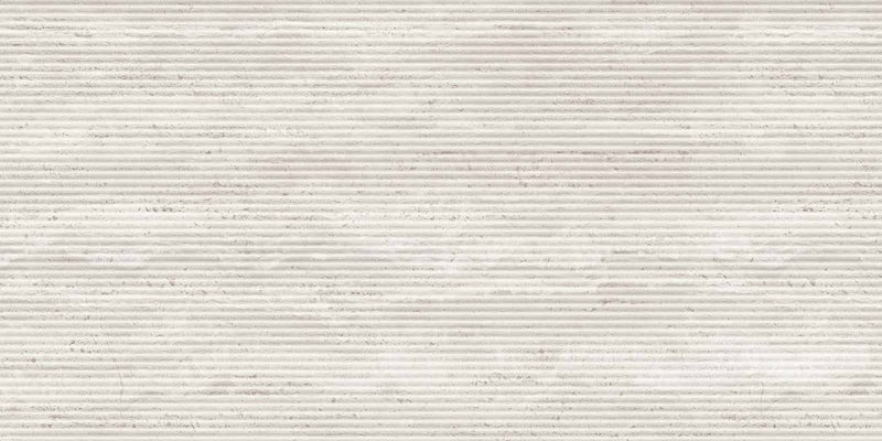Trevi Pearl Flute 3D - Gres effetto travertino rigato 60x120