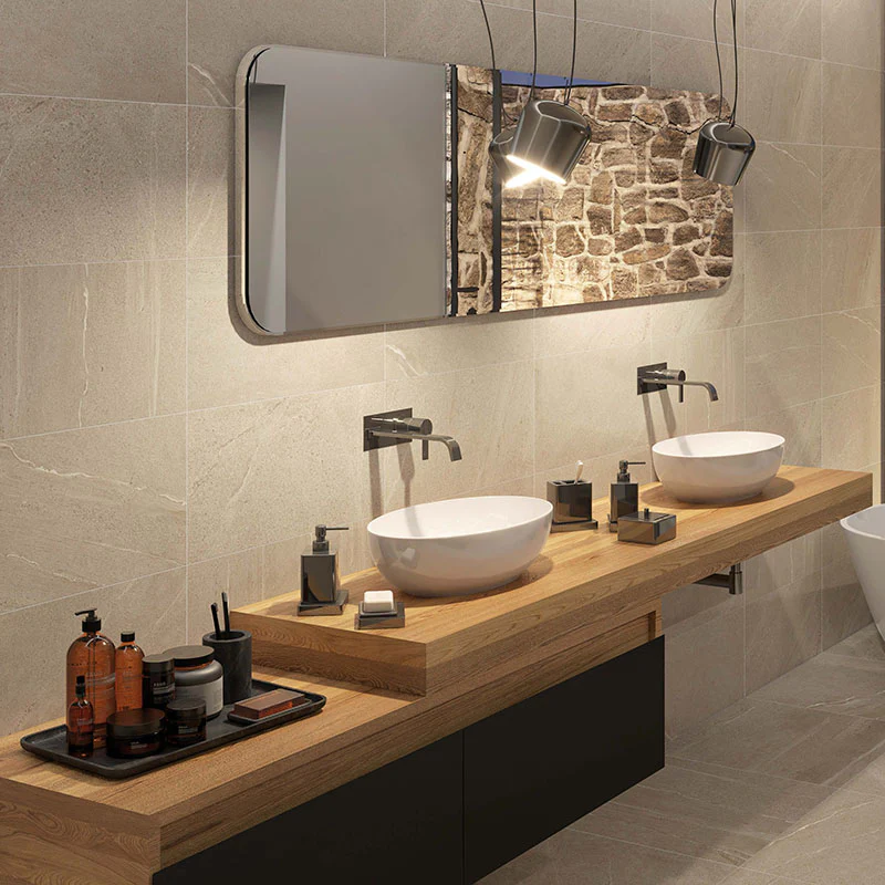 Trex Sand - Rivestimento Effetto Pietra Piasentina 25x75